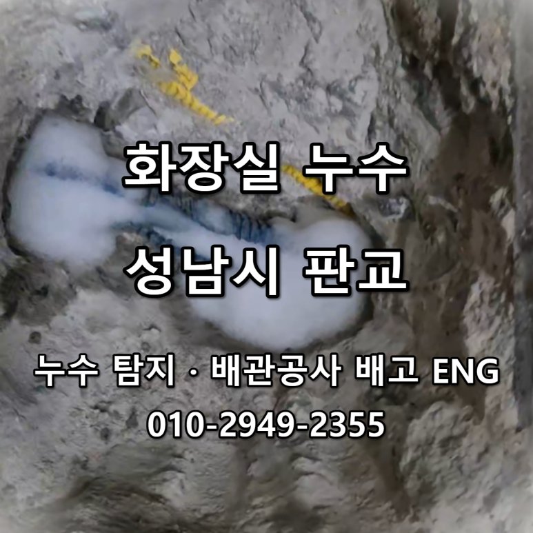 판교 화장실 누수 비용, 원마을 변기 라인 신설